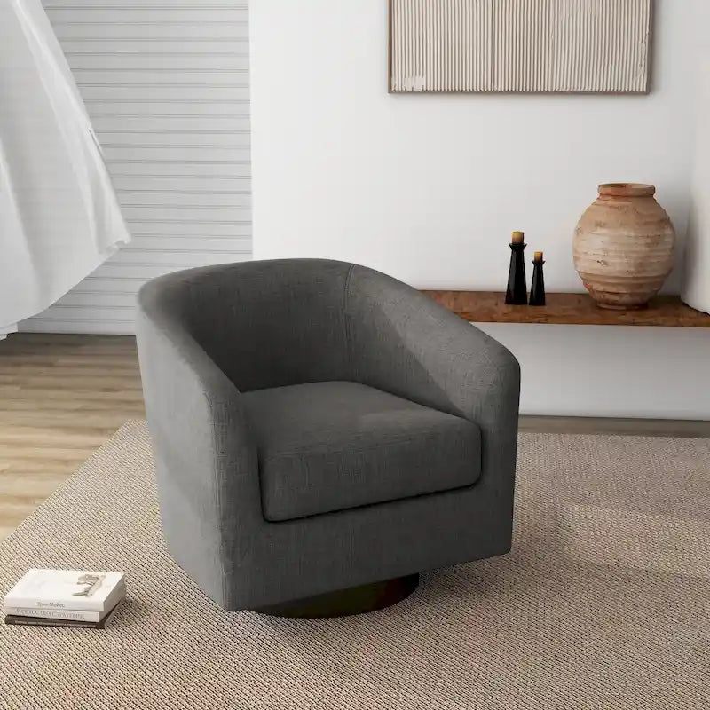 Fauteuil rond pivotant à 360 degrés