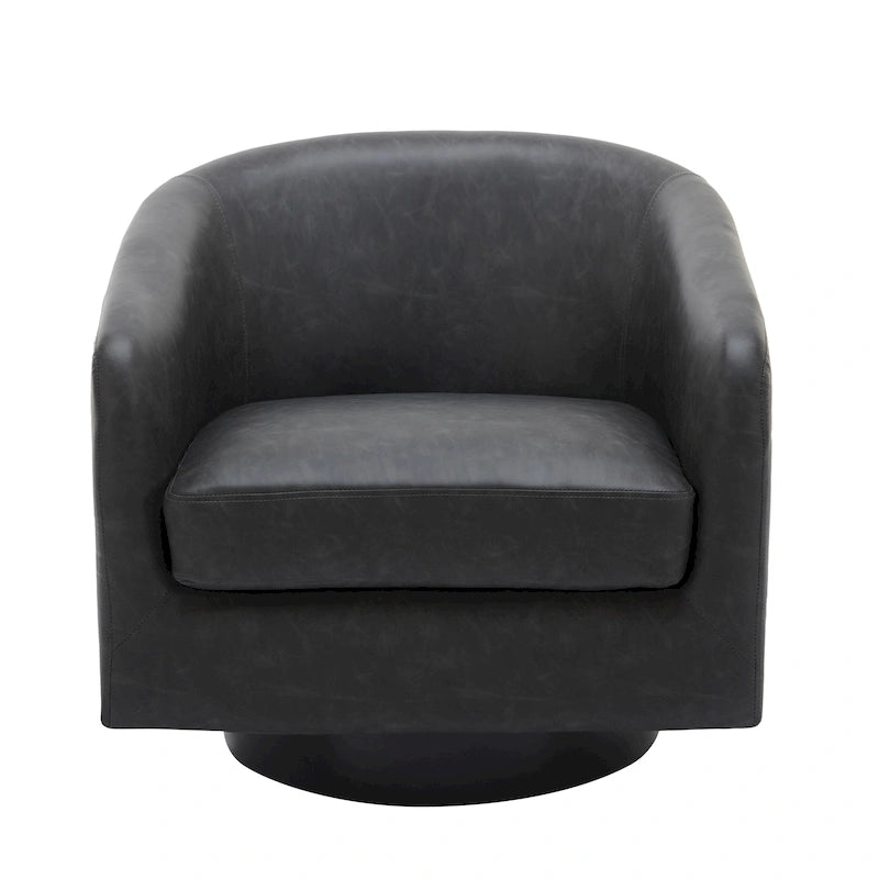 Fauteuil rond pivotant à 360 degrés