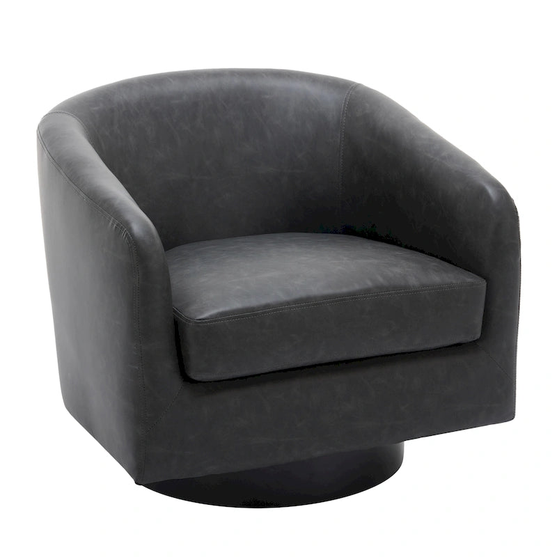 Fauteuil rond pivotant à 360 degrés