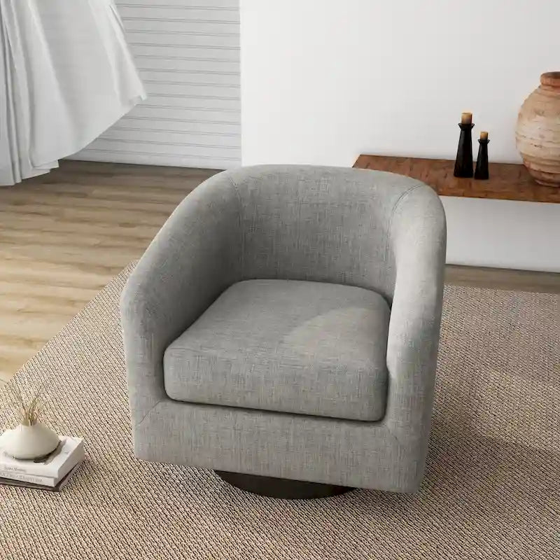 Fauteuil rond pivotant à 360 degrés