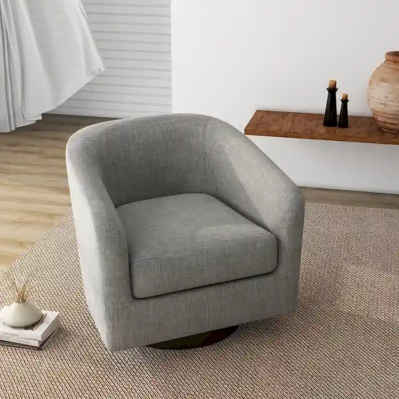 Fauteuil rond pivotant à 360 degrés