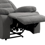 Ensemble de 2 fauteuils inclinables manuels classiques et traditionnels
