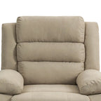 Ensemble de 2 fauteuils inclinables manuels classiques et traditionnels