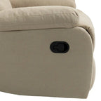 Ensemble de 2 fauteuils inclinables manuels classiques et traditionnels
