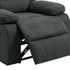 Ensemble de 2 fauteuils inclinables manuels classiques et traditionnels