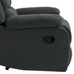 Ensemble de 2 fauteuils inclinables manuels classiques et traditionnels