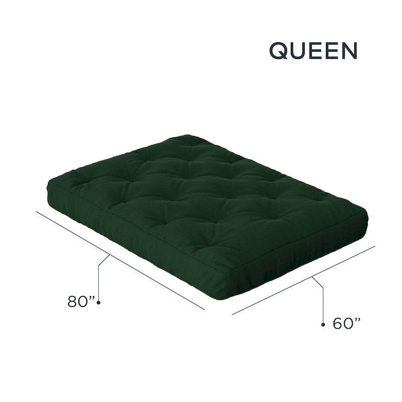 Matelas futon Loosh Home 8 en mousse à mémoire de forme et gel, format queen