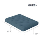 Matelas futon Loosh Home 8 en mousse à mémoire de forme et gel, format queen