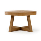 Table basse ronde classique Plank and Beam - 30