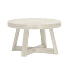 Table basse ronde classique Plank and Beam - 30