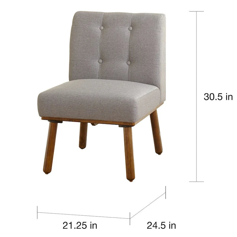 Fauteuil d'appoint sans accoudoirs Simple Living Playmate