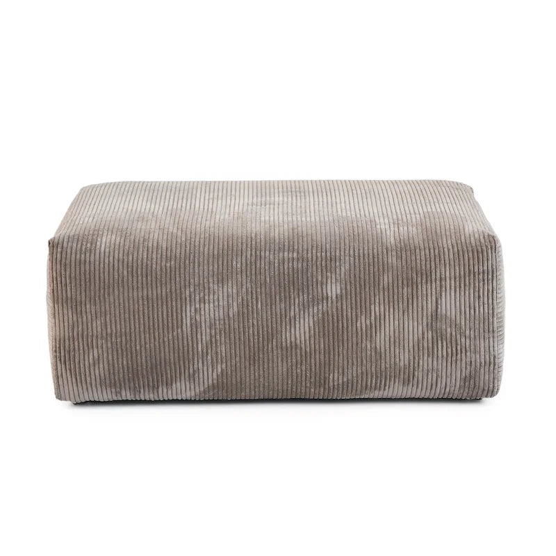 Canapé d'angle modulable convertible en forme de U de 181 pouces avec 2 poufs
