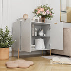 Buffet multimédia Clihome à 2 portes avec rangement