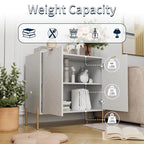 Buffet multimédia Clihome à 2 portes avec rangement
