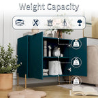 Buffet multimédia Clihome à 2 portes avec rangement