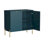 Buffet multimédia Clihome à 2 portes avec rangement
