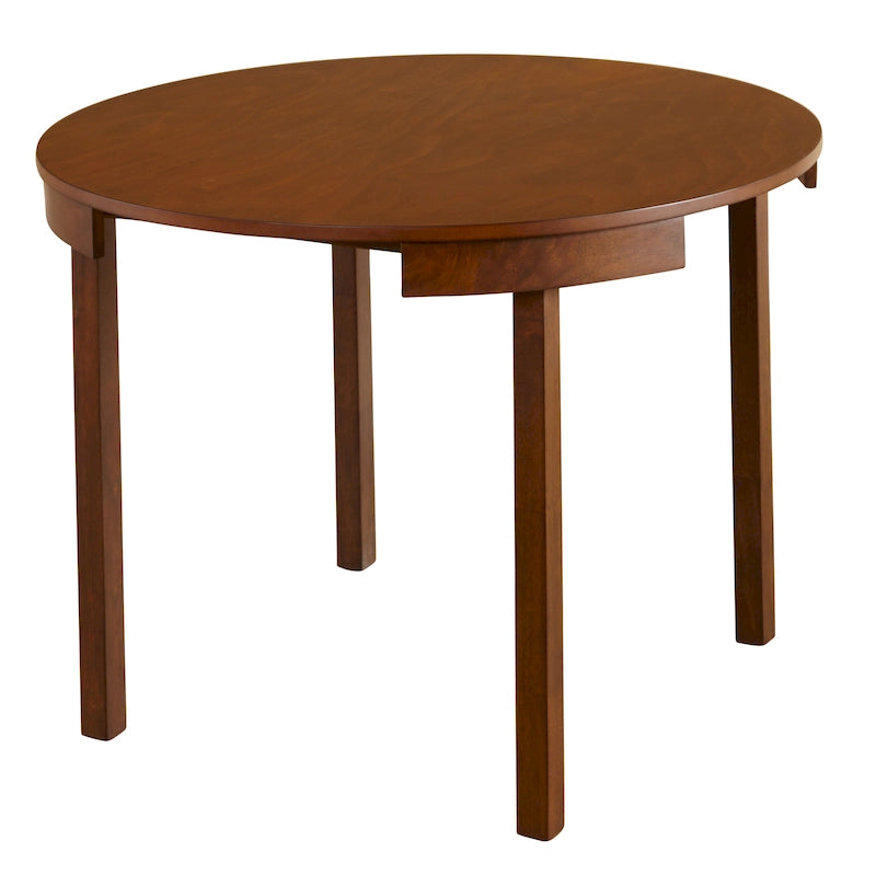 Ensemble de salle à manger rond compact 5 pièces Harrisburg Tobey