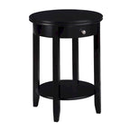 Table d'appoint à un tiroir et étagère American Heritage Baldwin de Convenience Concepts