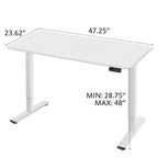 Bureau assis-debout électrique Homall à hauteur réglable