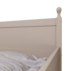 Lit de jour double en bois de style moderne du milieu du siècle avec lit gigogne CraftPorch