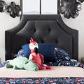 Tête de lit contemporaine Copper Grove Webster Falls Charcoal