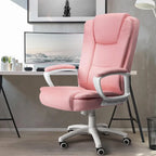 Fauteuil de bureau Bossin pour grandes tailles, dossier haut, fauteuil de direction ergonomique réglable en cuir, capacité 181 kg (400 lbs)