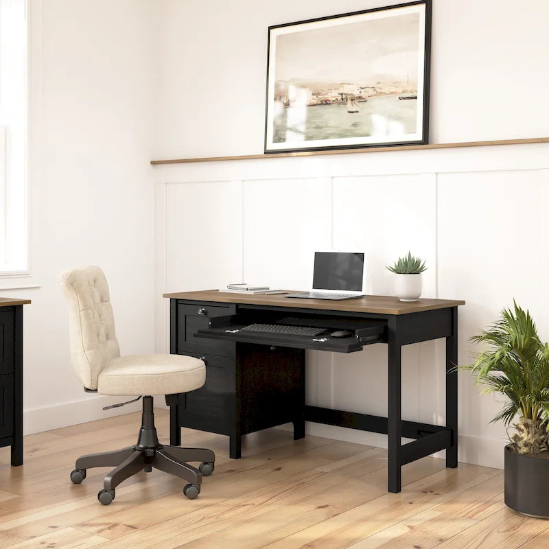 Bureau d'ordinateur Mayfield 54W avec tiroirs par Bush Furniture