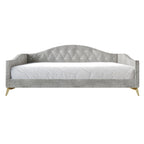 Lit de jour capitonné CraftPorch Elegant Crystal Button Capfted Twin