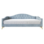 Lit de jour capitonné CraftPorch Elegant Crystal Button Capfted Twin
