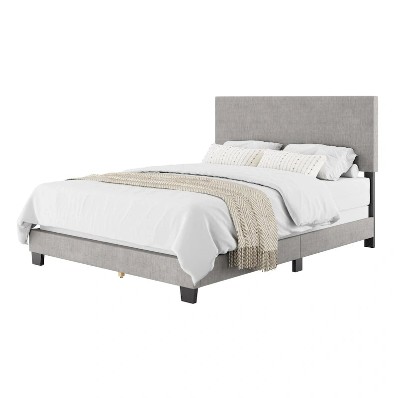 Lit rembourré moderne Celeste, sommier requis
