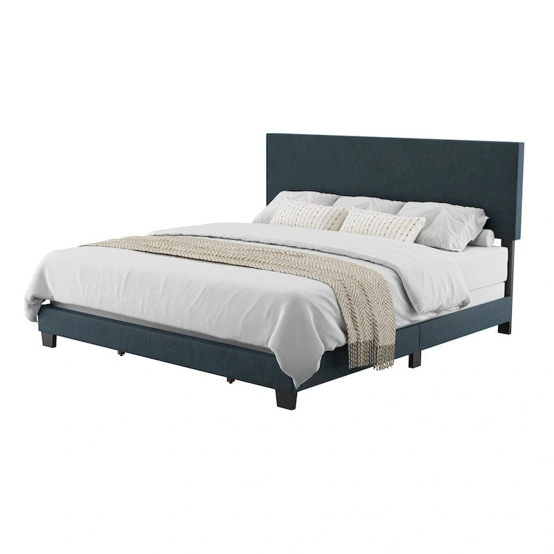 Lit rembourré moderne Celeste, sommier requis