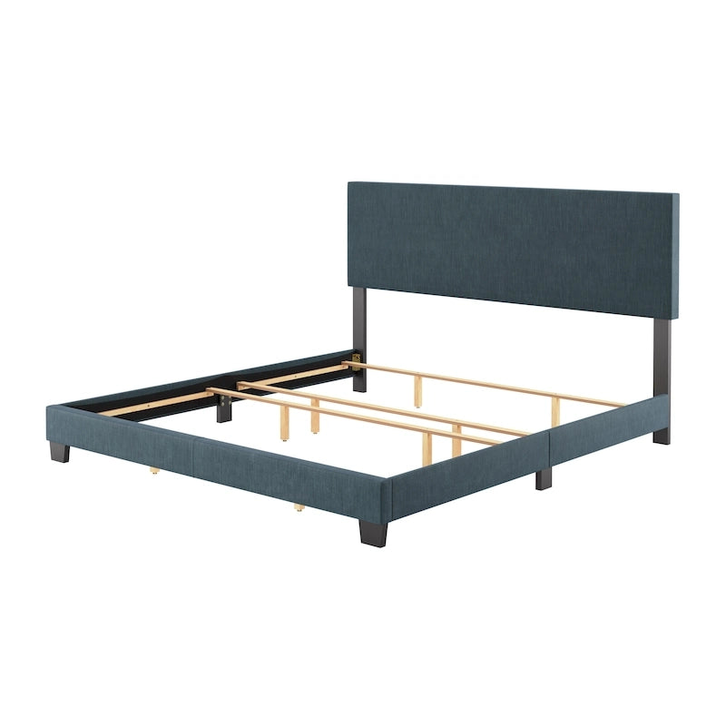 Lit rembourré moderne Celeste, sommier requis
