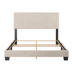 Lit rembourré moderne Celeste, sommier requis