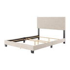 Lit rembourré moderne Celeste, sommier requis