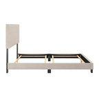 Lit rembourré moderne Celeste, sommier requis