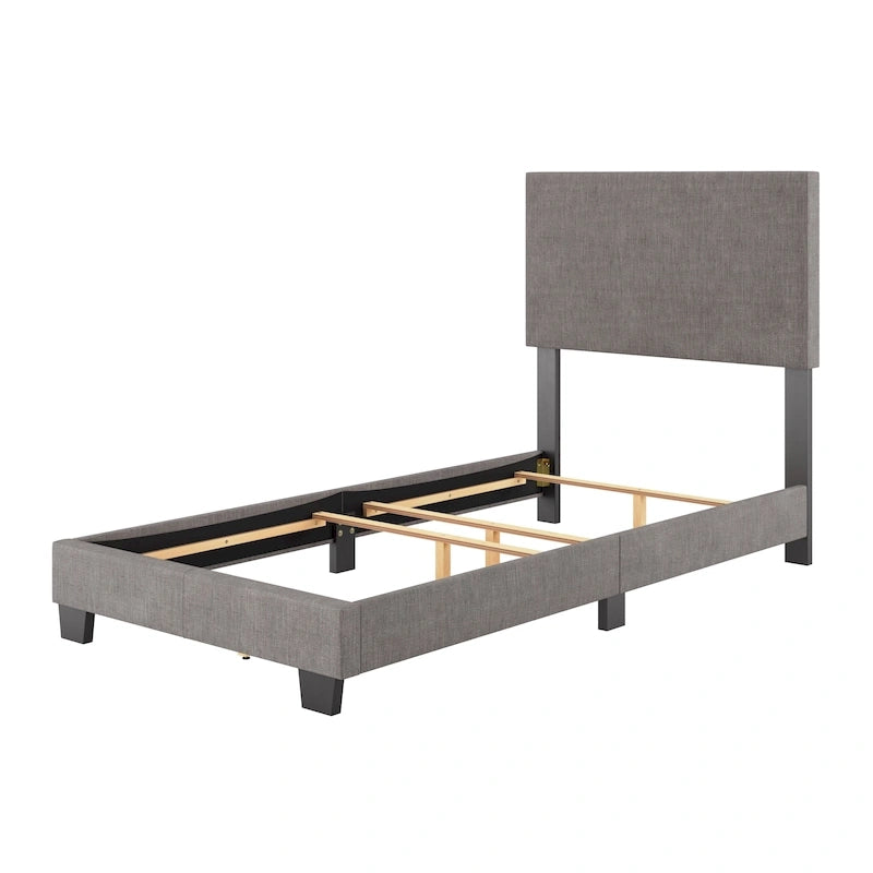 Lit rembourré moderne Celeste, sommier requis