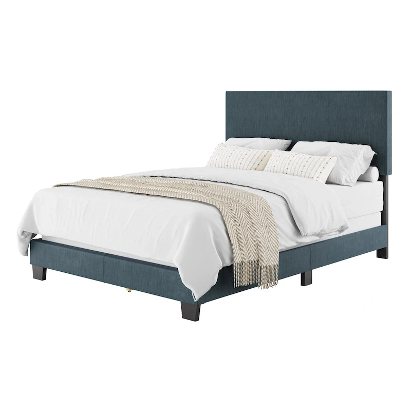 Lit rembourré moderne Celeste, sommier requis