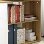 Bureau de direction en forme de L avec 3 tiroirs pour la maison et le bureau