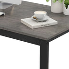 Bureau de direction en forme de L avec 3 tiroirs pour la maison et le bureau