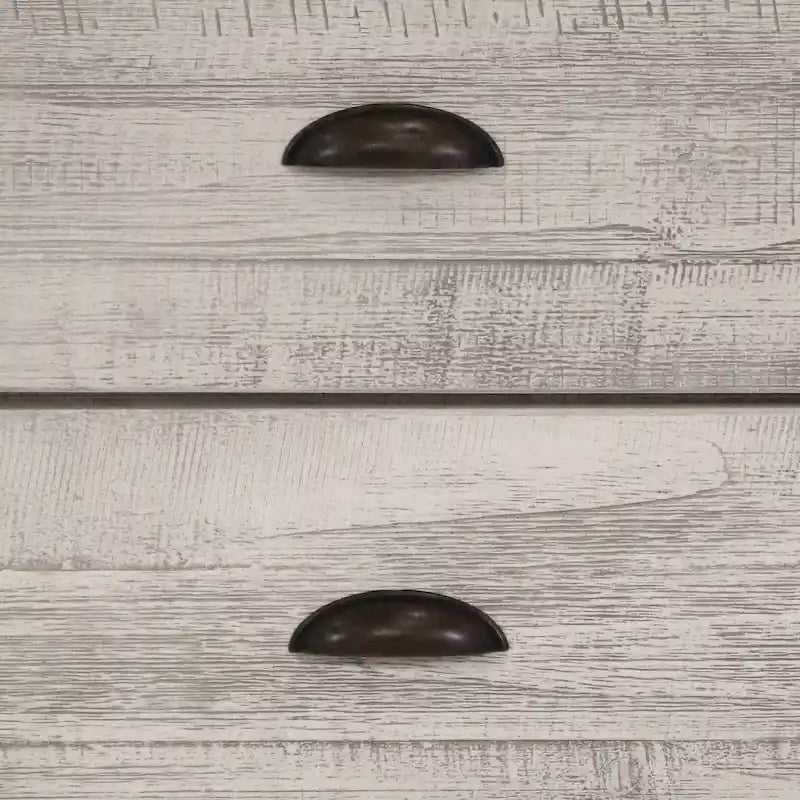 Meubles en bois grainé Montauk Commode à 6 tiroirs