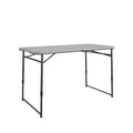 Table utilitaire portable pliable en deux COSCO pour intérieur/extérieur de 1,2 m