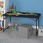 Table utilitaire portable pliable en deux COSCO pour intérieur/extérieur de 1,2 m