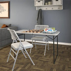 Table utilitaire portable pliable en deux COSCO pour intérieur/extérieur de 1,2 m