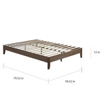 Lit plateforme Simple Living Match
