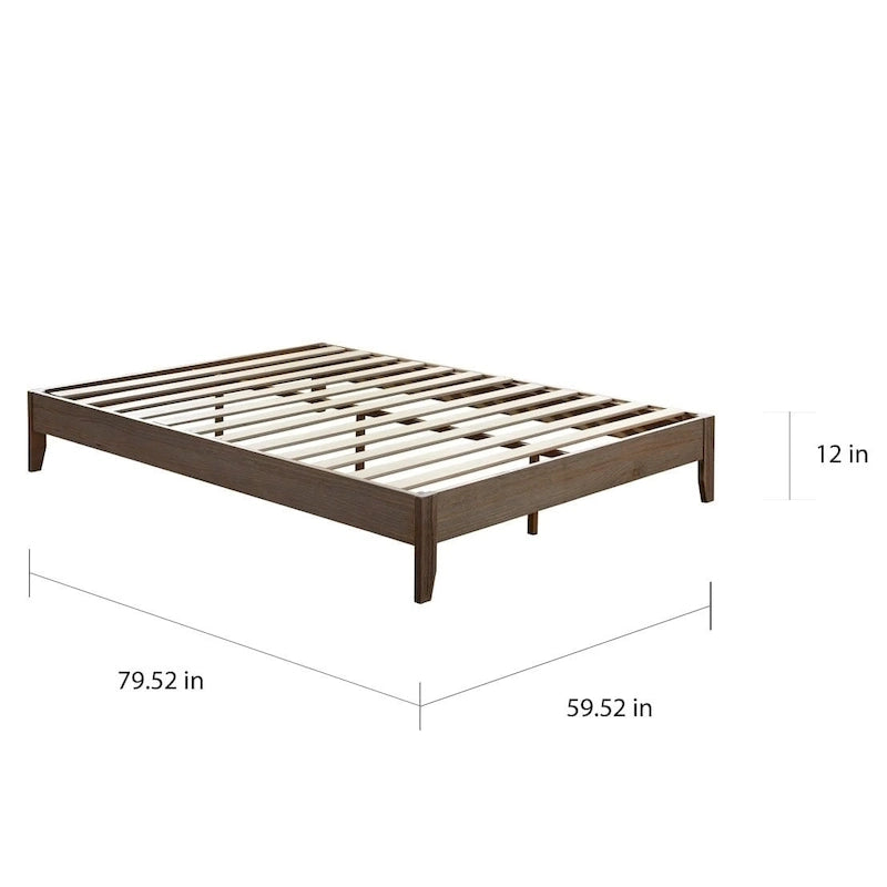 Lit plateforme Simple Living Match
