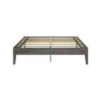 Lit plateforme minimaliste Plank and Beam, format queen