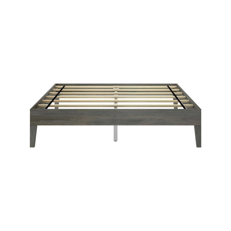 Lit plateforme minimaliste Plank and Beam, format queen