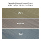 Lit plateforme minimaliste Plank and Beam, format queen