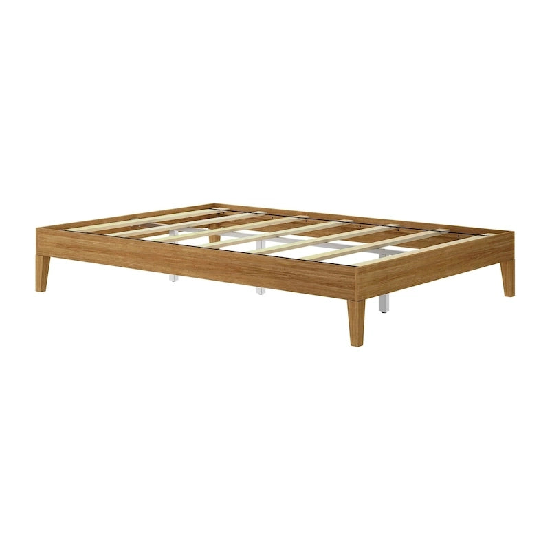 Lit plateforme minimaliste Plank and Beam, format queen