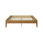 Lit plateforme minimaliste Plank and Beam, format queen
